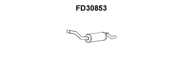 Rear Muffler (FD30853)