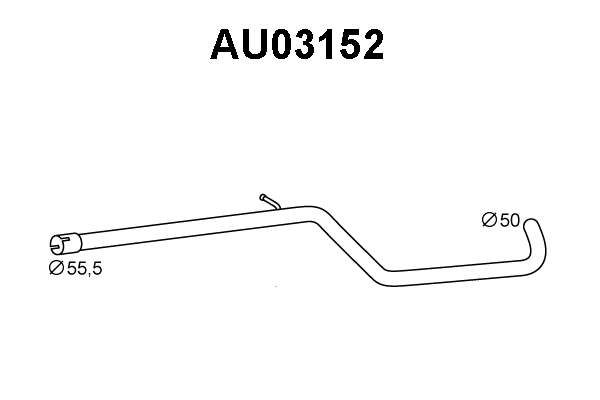 Exhaust Pipe (AU03152)