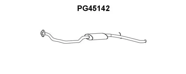Front Muffler (PG45142)