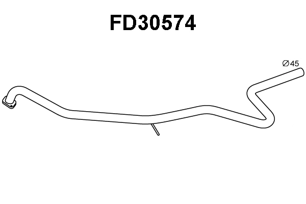 Exhaust Pipe (FD30574)