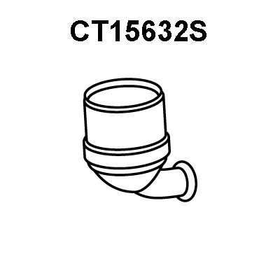 Soot/Particulate Filter, exhaust system (CT15632S)