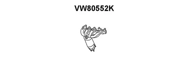 Manifold Catalytic Converter (VW80552K)