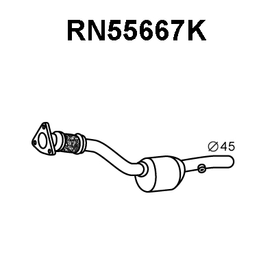 Catalytic Converter (RN55667K)