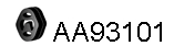 Rubber Strip, exhaust system (AA93101)