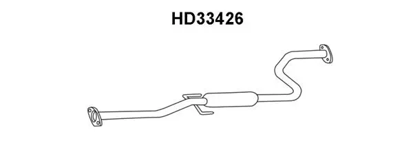 Front Muffler (HD33426)