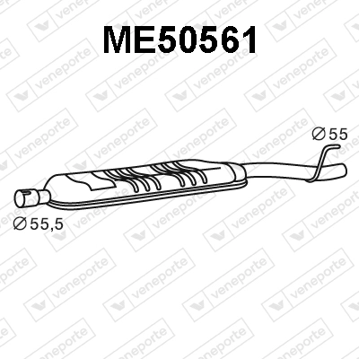 Front Muffler (ME50561)