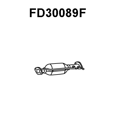 Soot/Particulate Filter, exhaust system (FD30089F)
