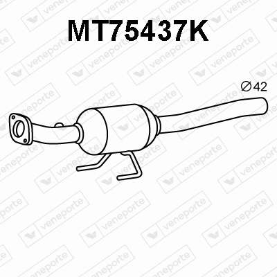 Catalytic Converter (MT75437K)
