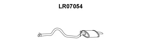 Rear Muffler (LR07054)