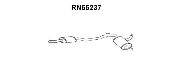 Centre Muffler (RN55237)