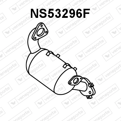 Soot/Particulate Filter, exhaust system (NS53296F)