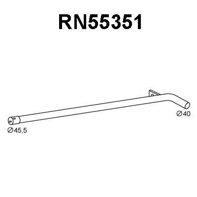 Exhaust Pipe (RN55351)