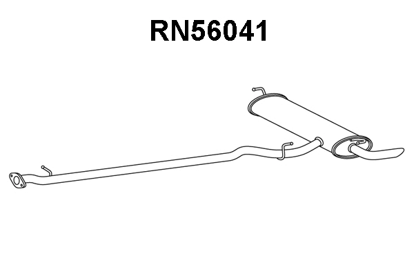 Rear Muffler (RN56041)