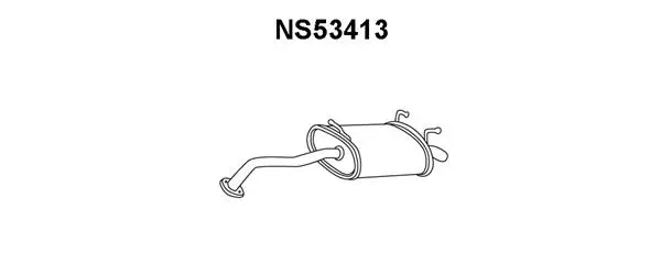Rear Muffler (NS53413)