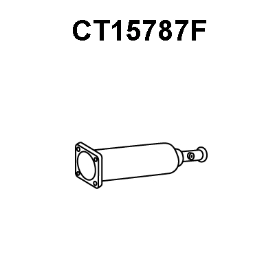 Soot/Particulate Filter, exhaust system (CT15787F)