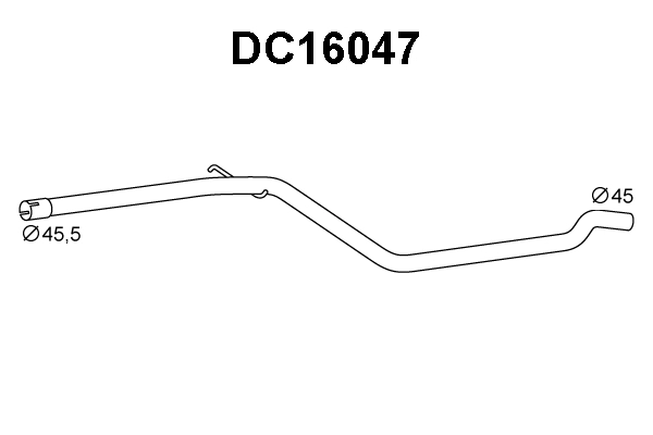 Exhaust Pipe (DC16047)