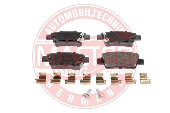 Brake Pad Set, disc brake (13046057542N-SET-MS)