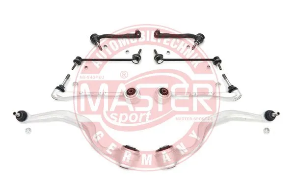 Control/Trailing Arm Kit, wheel suspension (37012-KIT-MS)