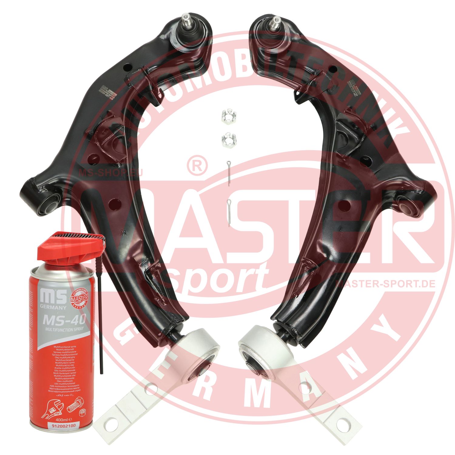 Control/Trailing Arm Kit, wheel suspension (37078-KIT-MSP)
