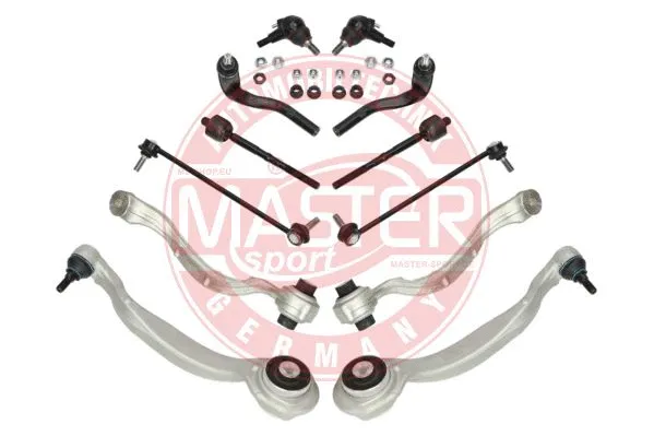 Control/Trailing Arm Kit, wheel suspension (36838/1-KIT-MS)