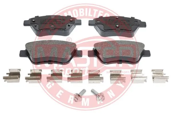Brake Pad Set, disc brake (13046038502N-SET-MS)