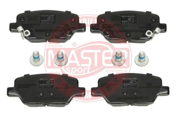 Brake Pad Set, disc brake (13046056772N-SET-MS)