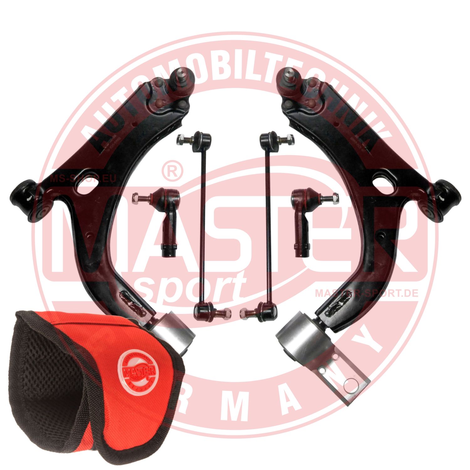 Control/Trailing Arm Kit, wheel suspension (36970-KIT-MSM)