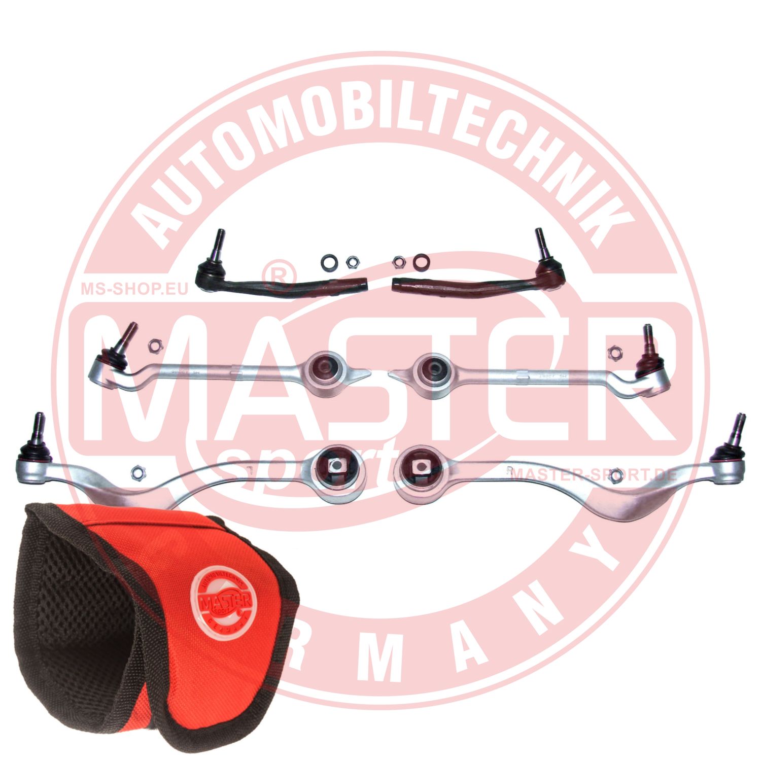 Control/Trailing Arm Kit, wheel suspension (36800/2-SET-MSM)