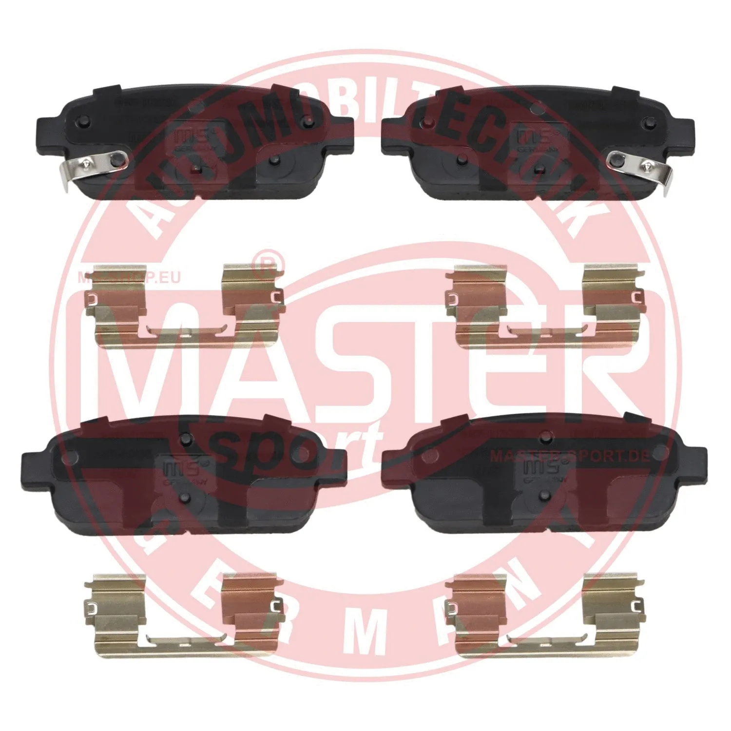 Brake Pad Set, disc brake (13046073092N-SET-MS)