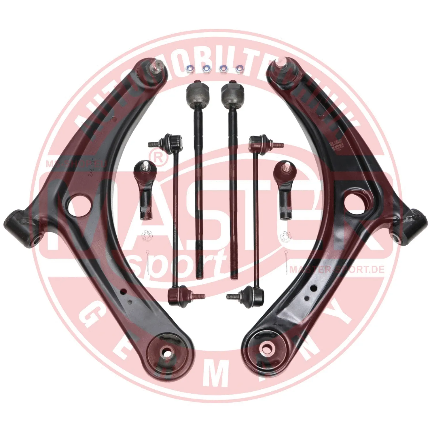 Control/Trailing Arm Kit, wheel suspension (36944-KIT-MS)