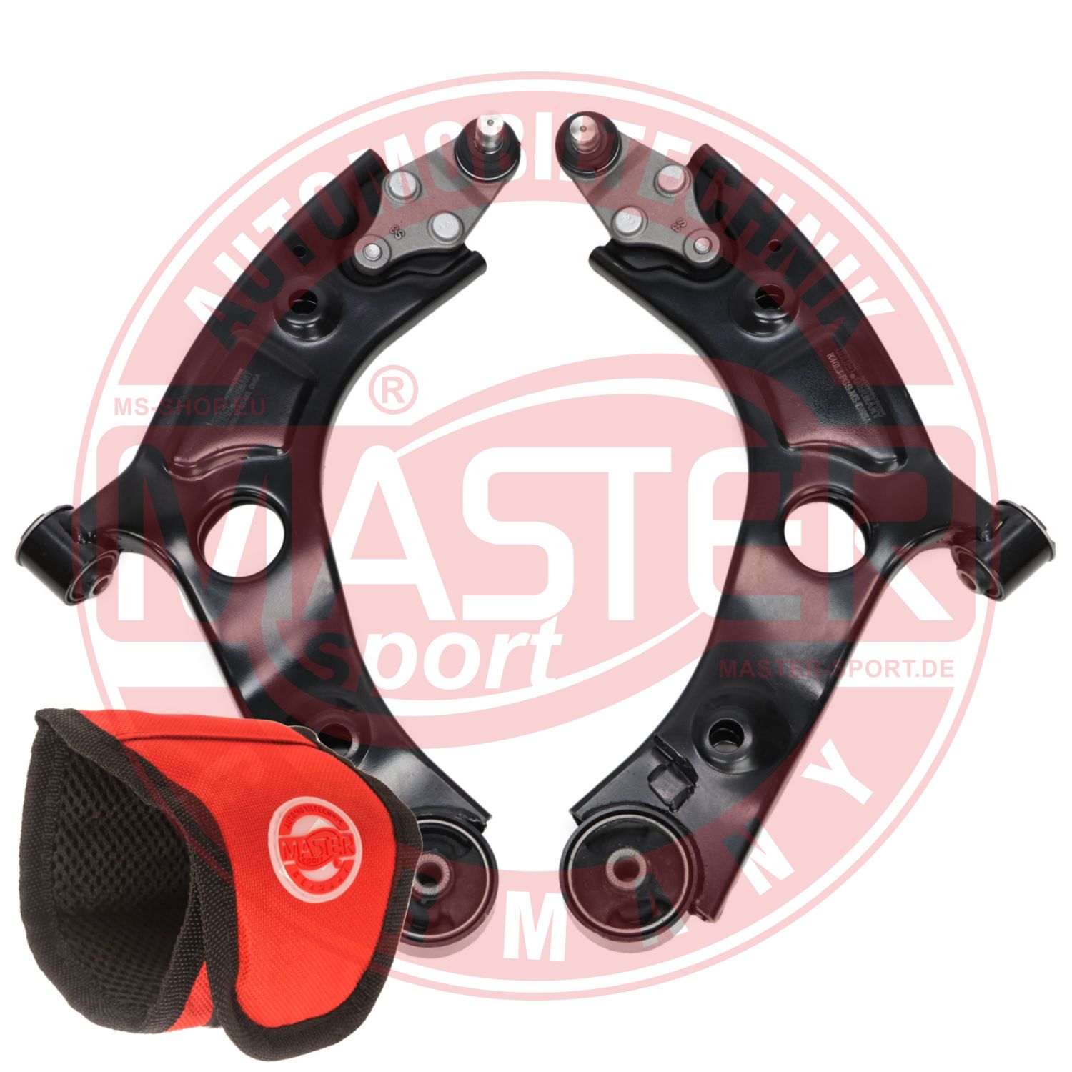 Control/Trailing Arm Kit, wheel suspension (37149-KIT-MSM)