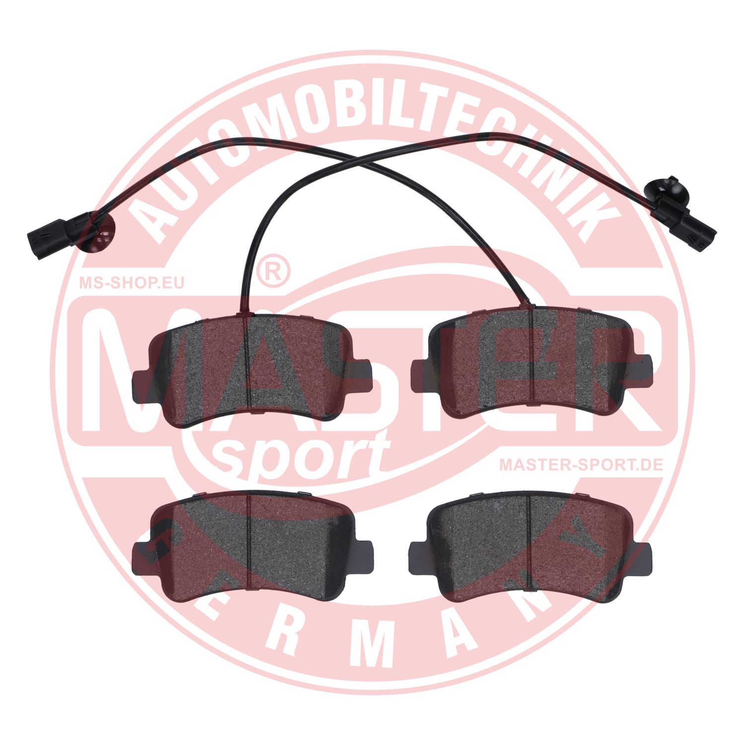 Brake Pad Set, disc brake (13046048582T-SET-MS)