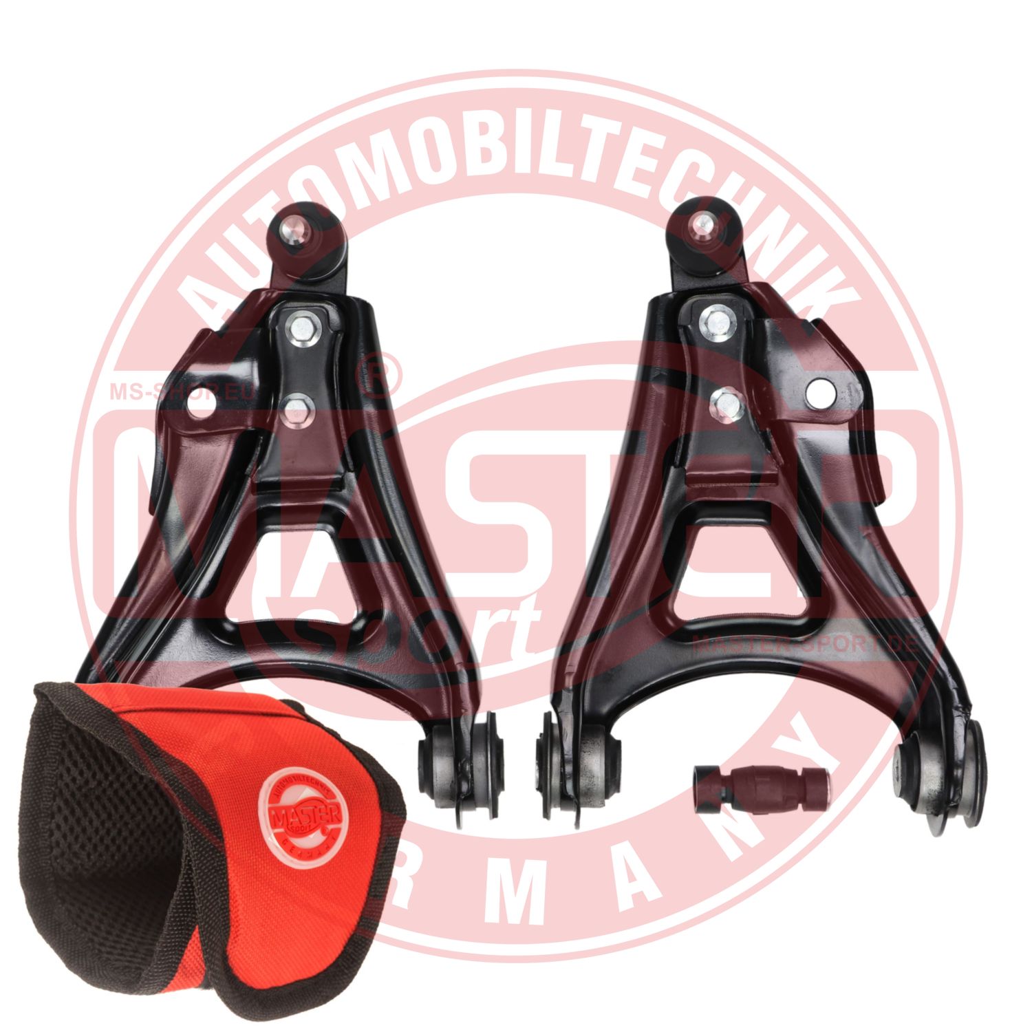 Control/Trailing Arm Kit, wheel suspension (37165/1-KIT-MSM)