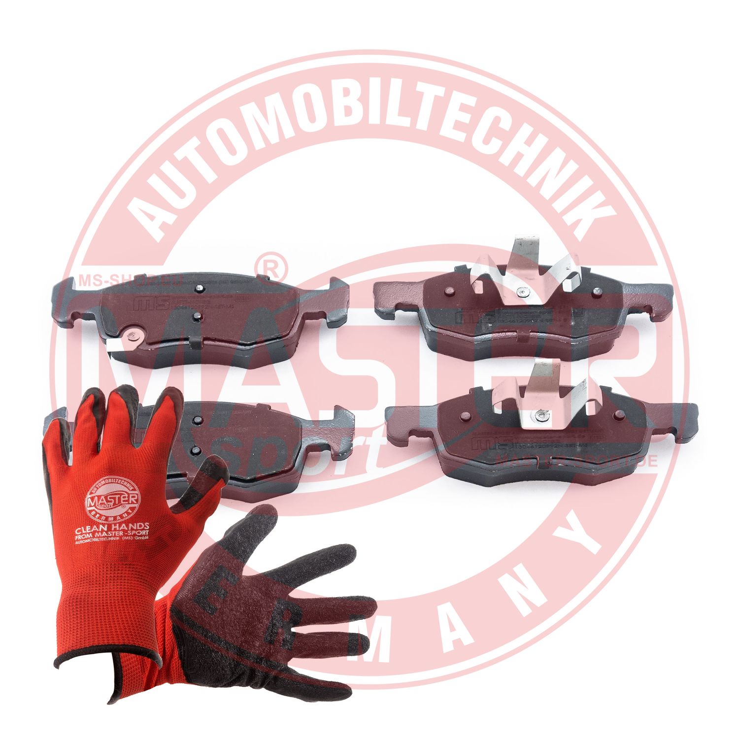 Brake Pad Set, disc brake (13046120992N-SET-MSP)