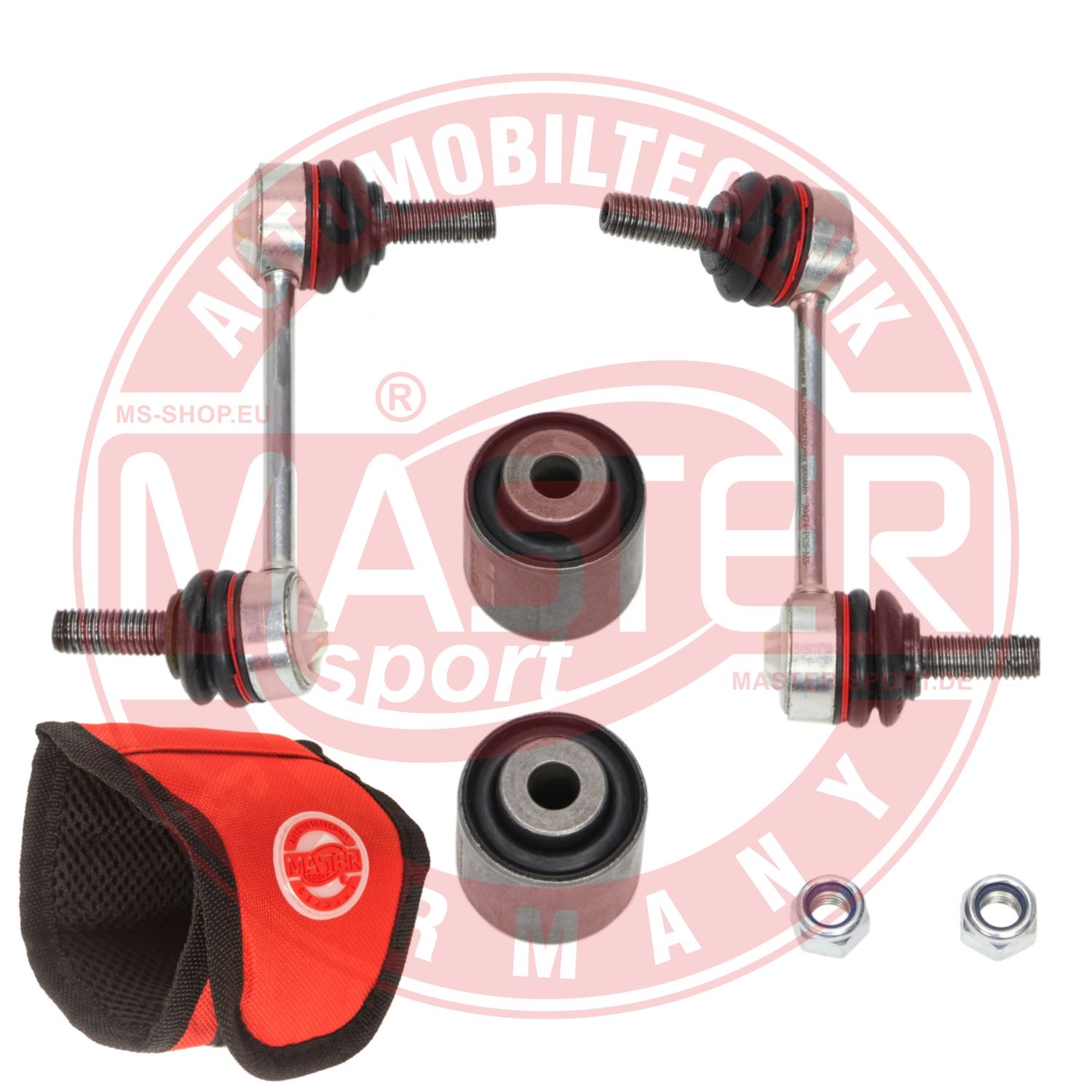 Control/Trailing Arm Kit, wheel suspension (37139-KIT-MSM)