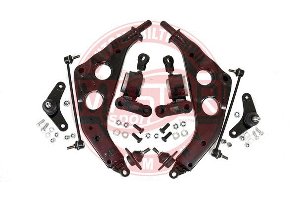 Control/Trailing Arm Kit, wheel suspension (36949/2-KIT-MS)