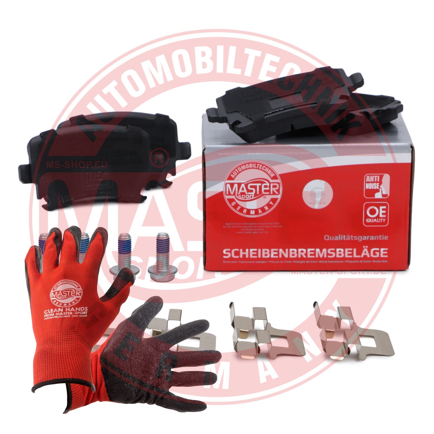 Brake Pad Set, disc brake (13046028802T-SET-MSP)