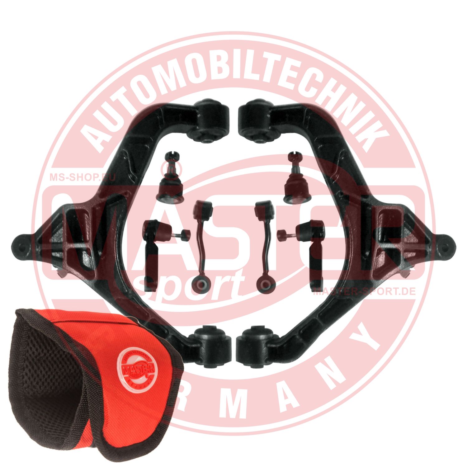Control/Trailing Arm Kit, wheel suspension (36959/2-KIT-MSM)