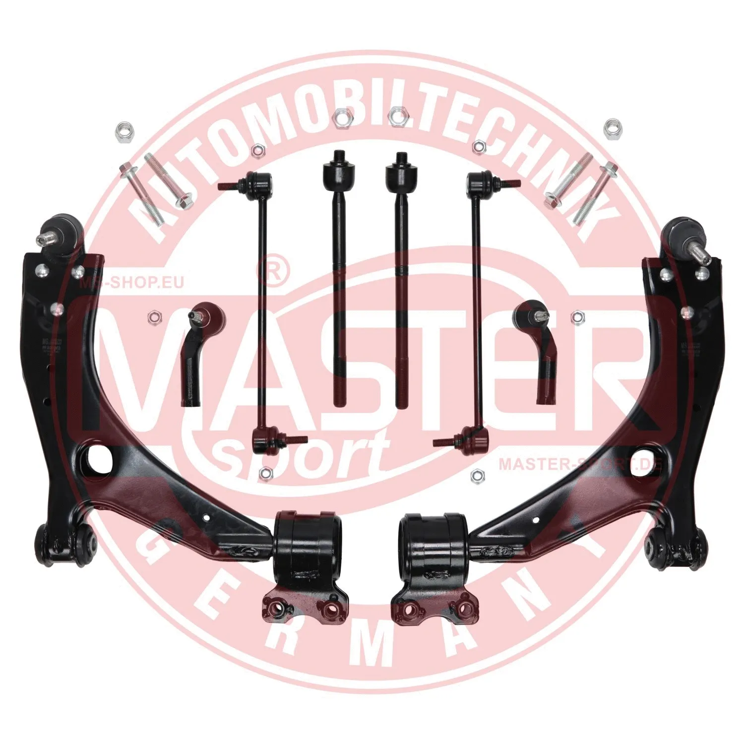Control/Trailing Arm Kit, wheel suspension