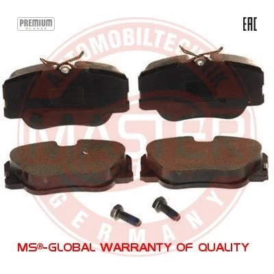 Brake Pad Set, disc brake (13046029272N-SET-MS)