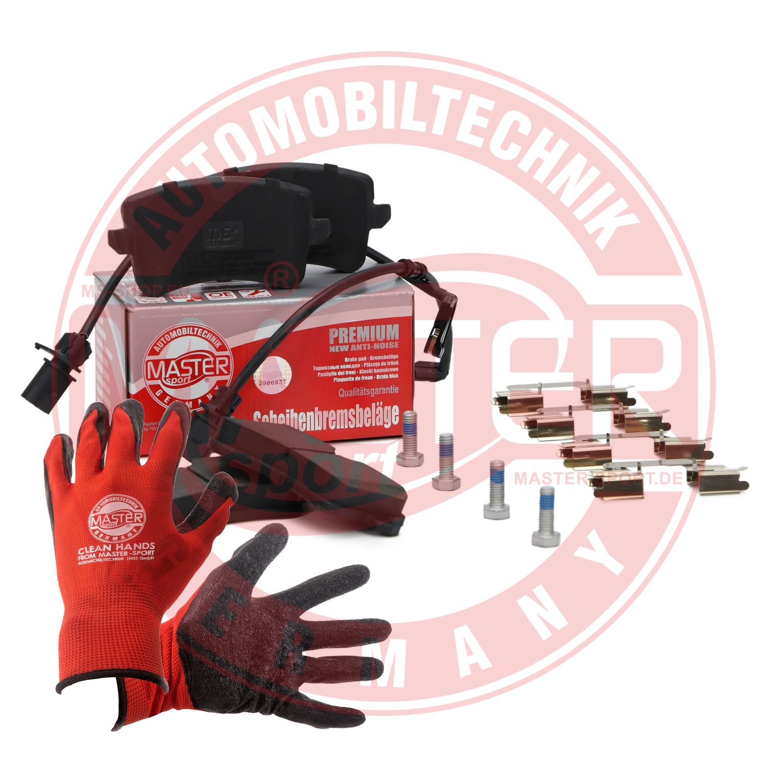 Brake Pad Set, disc brake (13046027732N-SET-MSP)