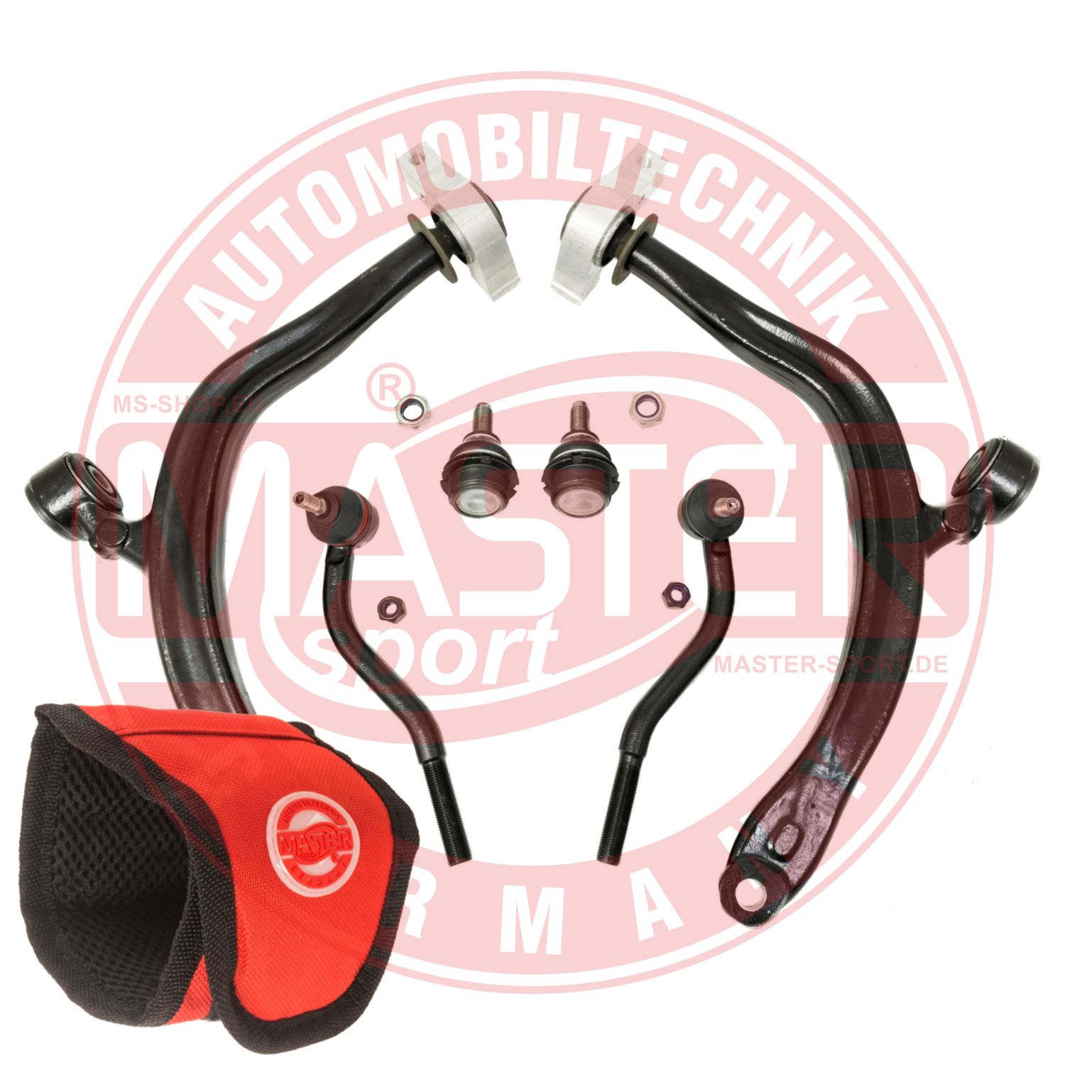 Control/Trailing Arm Kit, wheel suspension (36874-KIT-MSM)