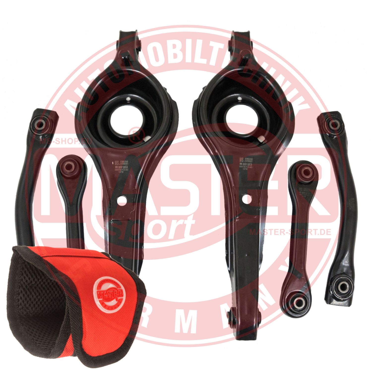 Control/Trailing Arm Kit, wheel suspension (36995-KIT-MSM)