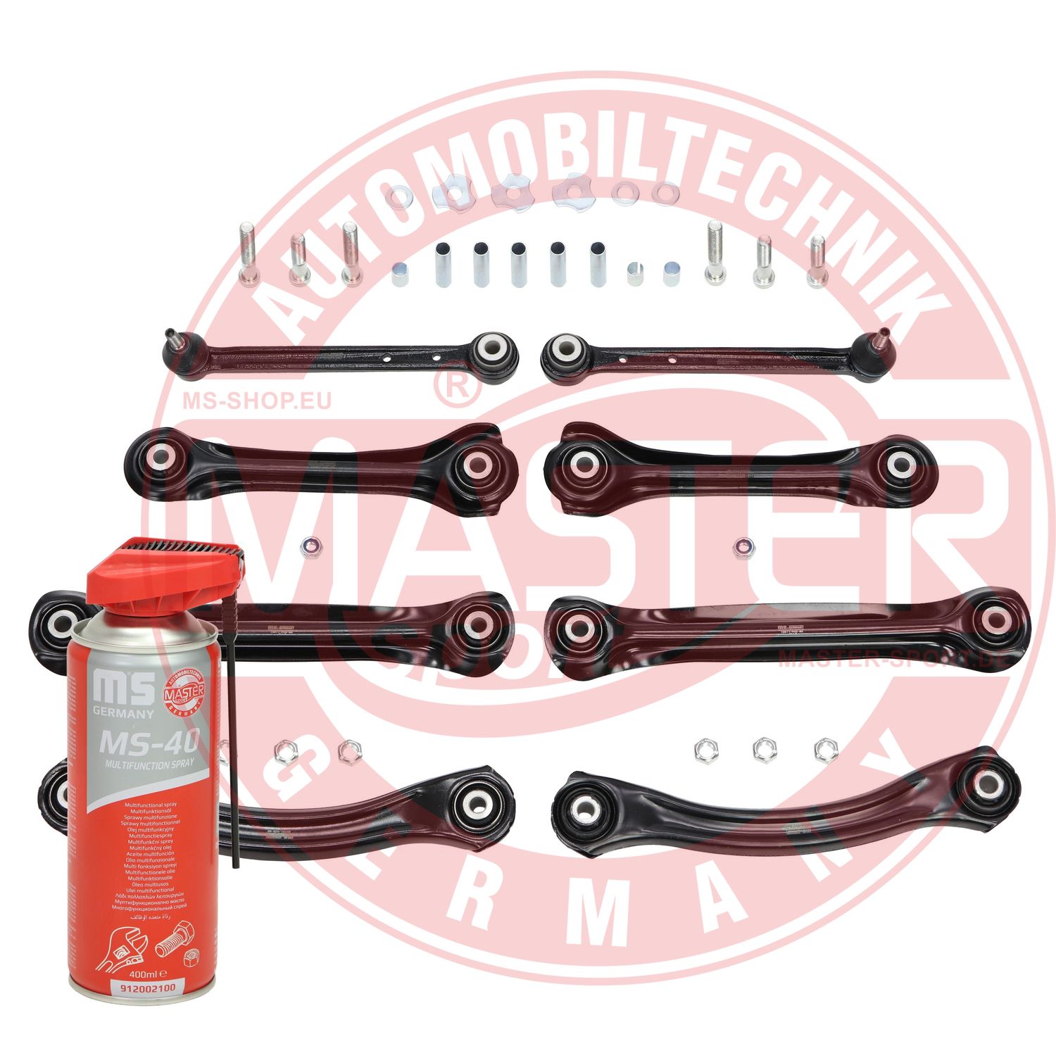 Control/Trailing Arm Kit, wheel suspension (36793-SET-MSP)