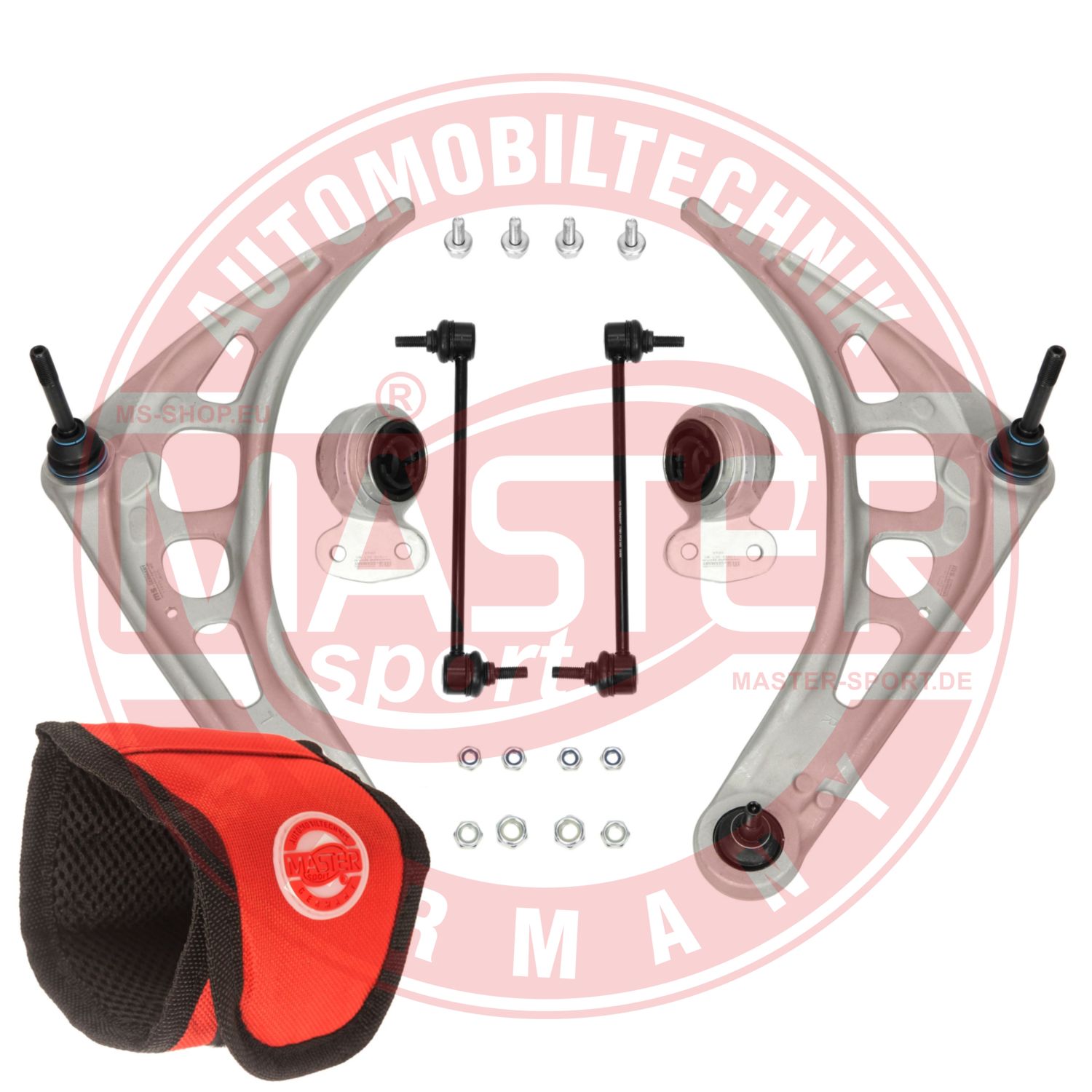Control/Trailing Arm Kit, wheel suspension (36799/2-SET-MSM)