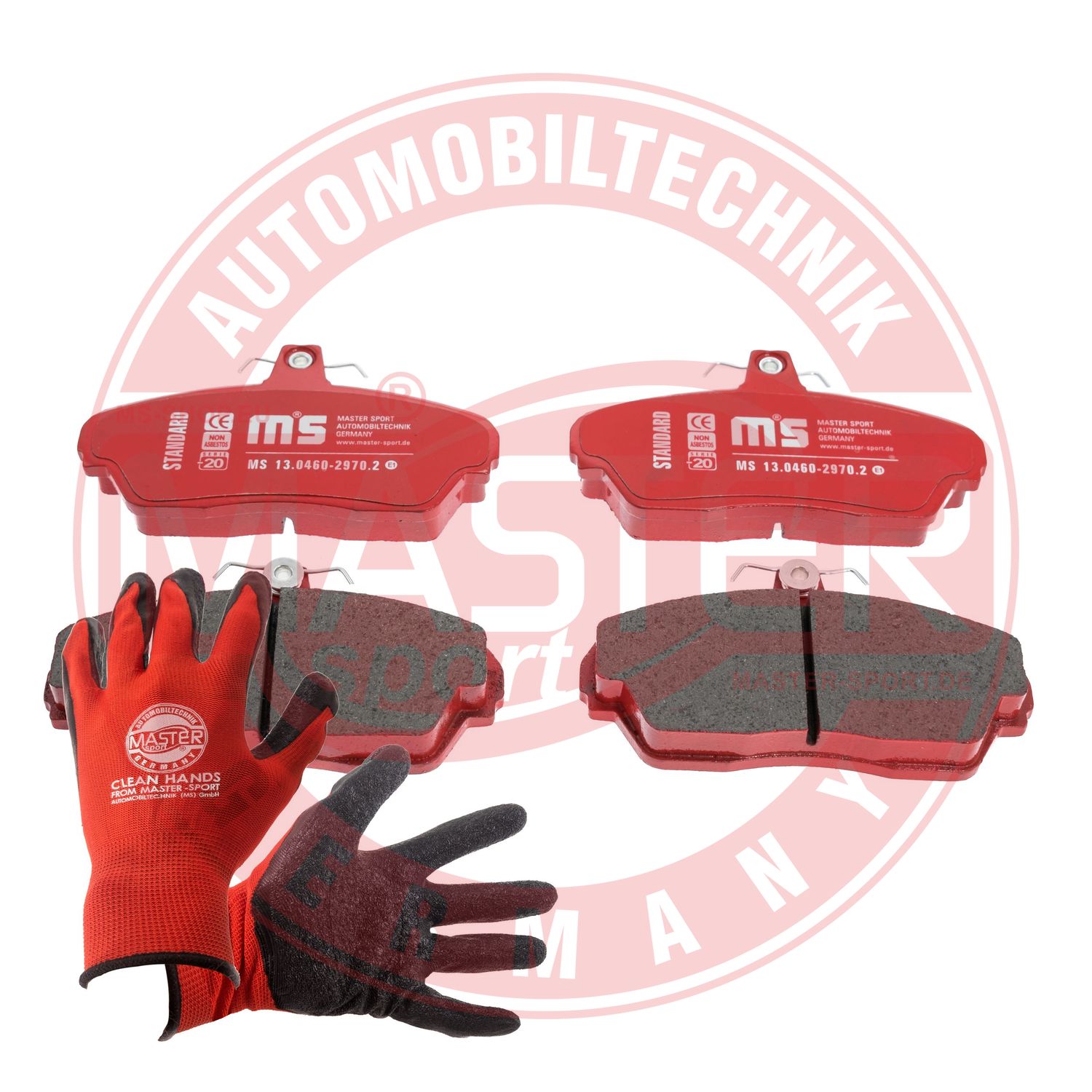 Brake Pad Set, disc brake (13046029702-SET-MSP)