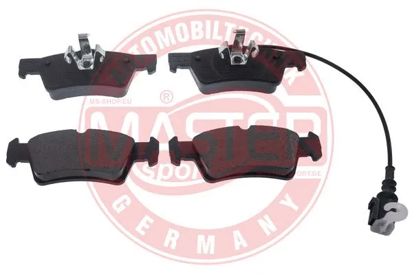 Brake Pad Set, disc brake (13046072472N-SET-MS)