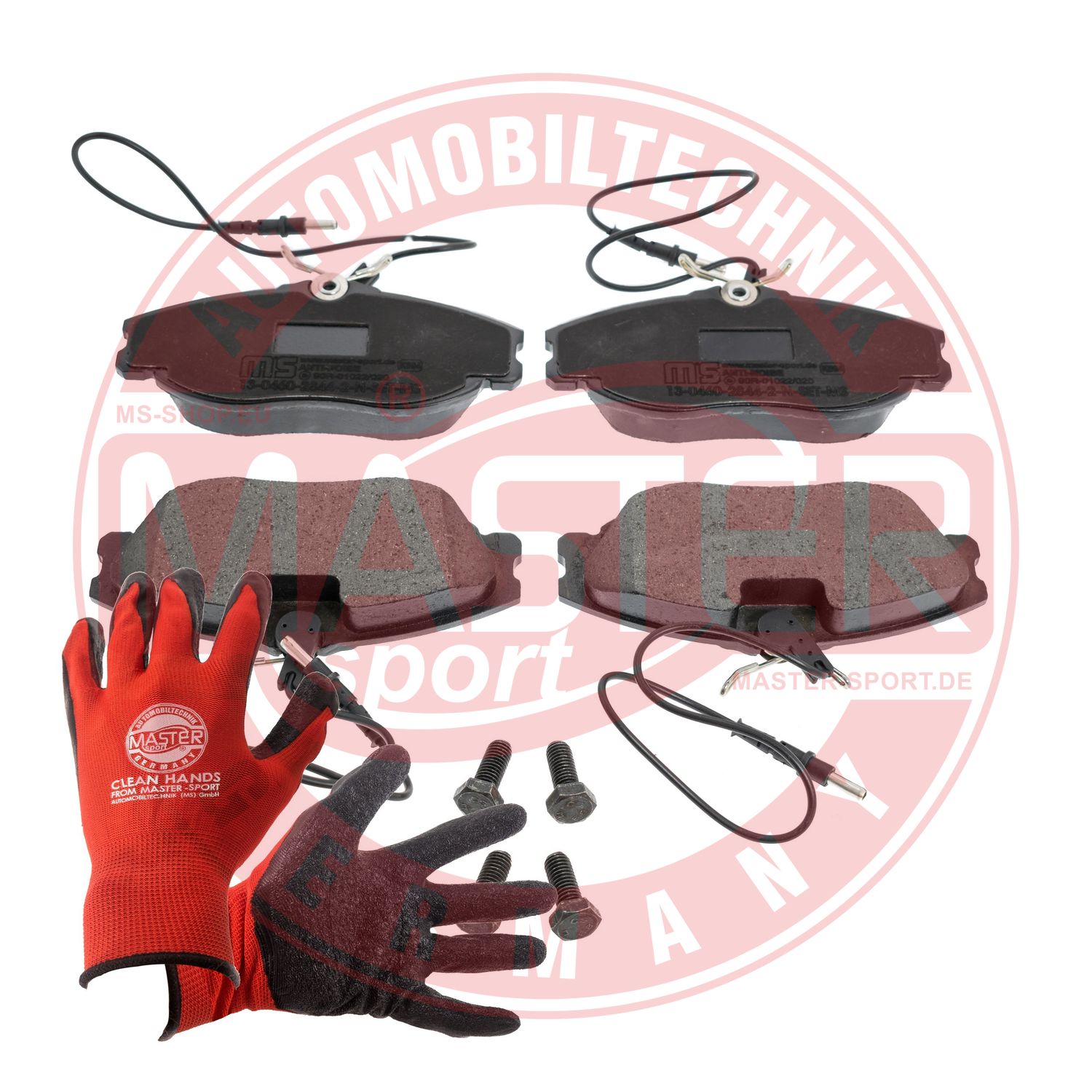 Brake Pad Set, disc brake (13046028442N-SET-MSP)