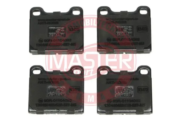 Brake Pad Set, disc brake (13046040362N-SET-MS)