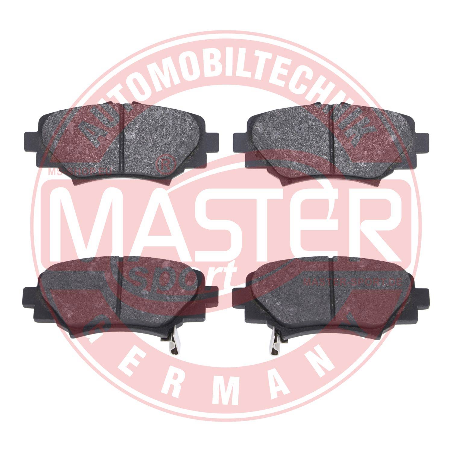 Brake Pad Set, disc brake (13046056572N-SET-MS)